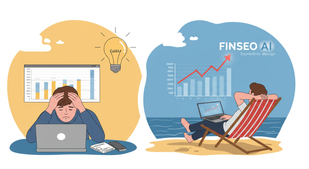 Finseo AI를 사용하여 블로그 수익화에 성공한 블로거의 모습